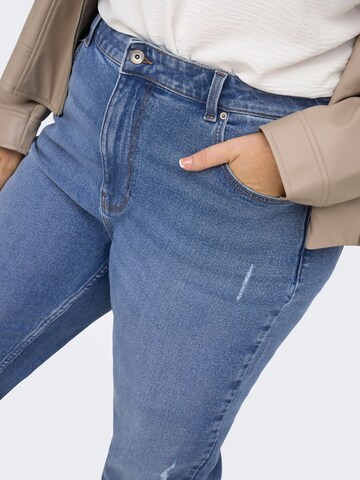 ONLY Carmakoma regular Jeans i blå