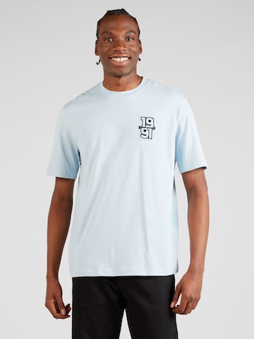 T-Shirt ARMANI EXCHANGE en bleu : devant