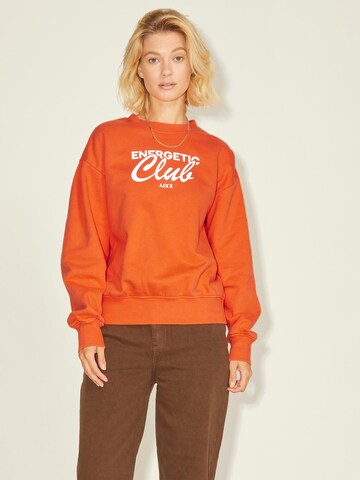 Sweat-shirt 'Beatrice' JJXX en orange : devant