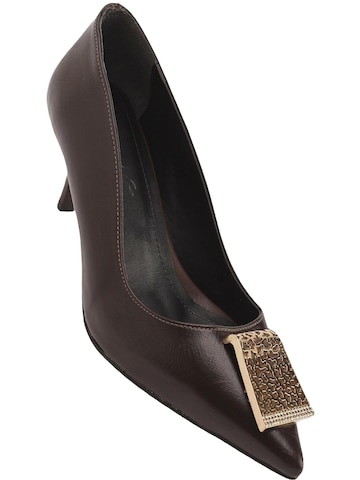 Limoya Slingpumps 'Lian' in Bruin: voorkant