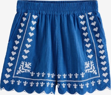 Next Slimfit Housut värissä sininen: etupuoli