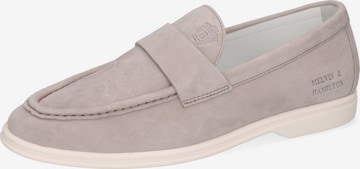 MELVIN & HAMILTON Moccasins 'Adley 23' in Grey: front