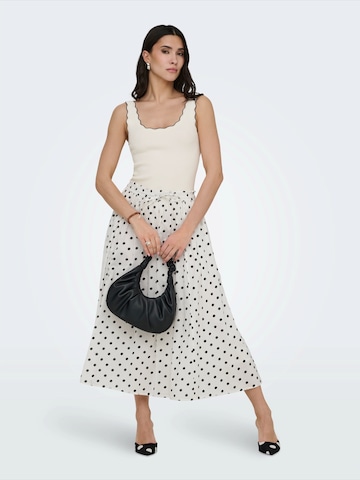 JDY Knitted top 'JDYNANNA' in White