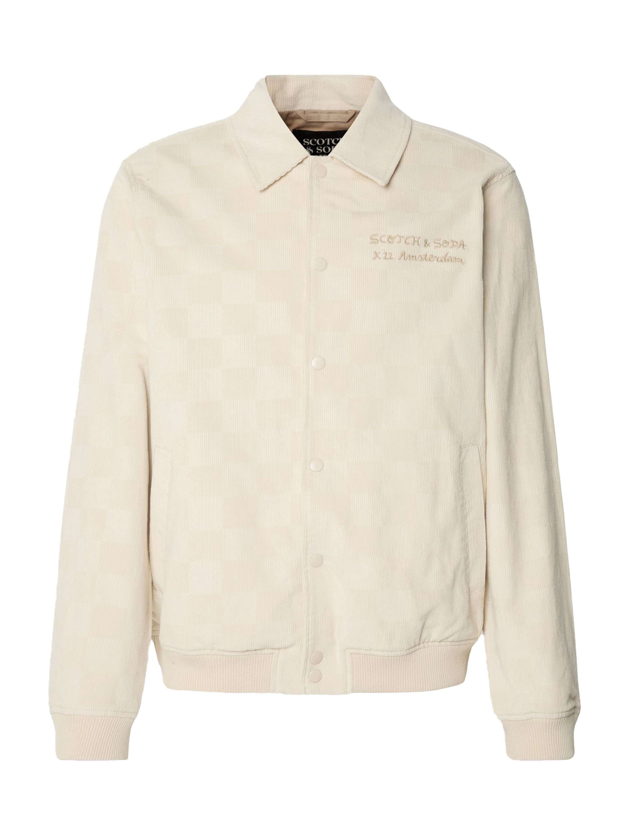 SCOTCH & SODA Övergångsjacka i beige: framsida