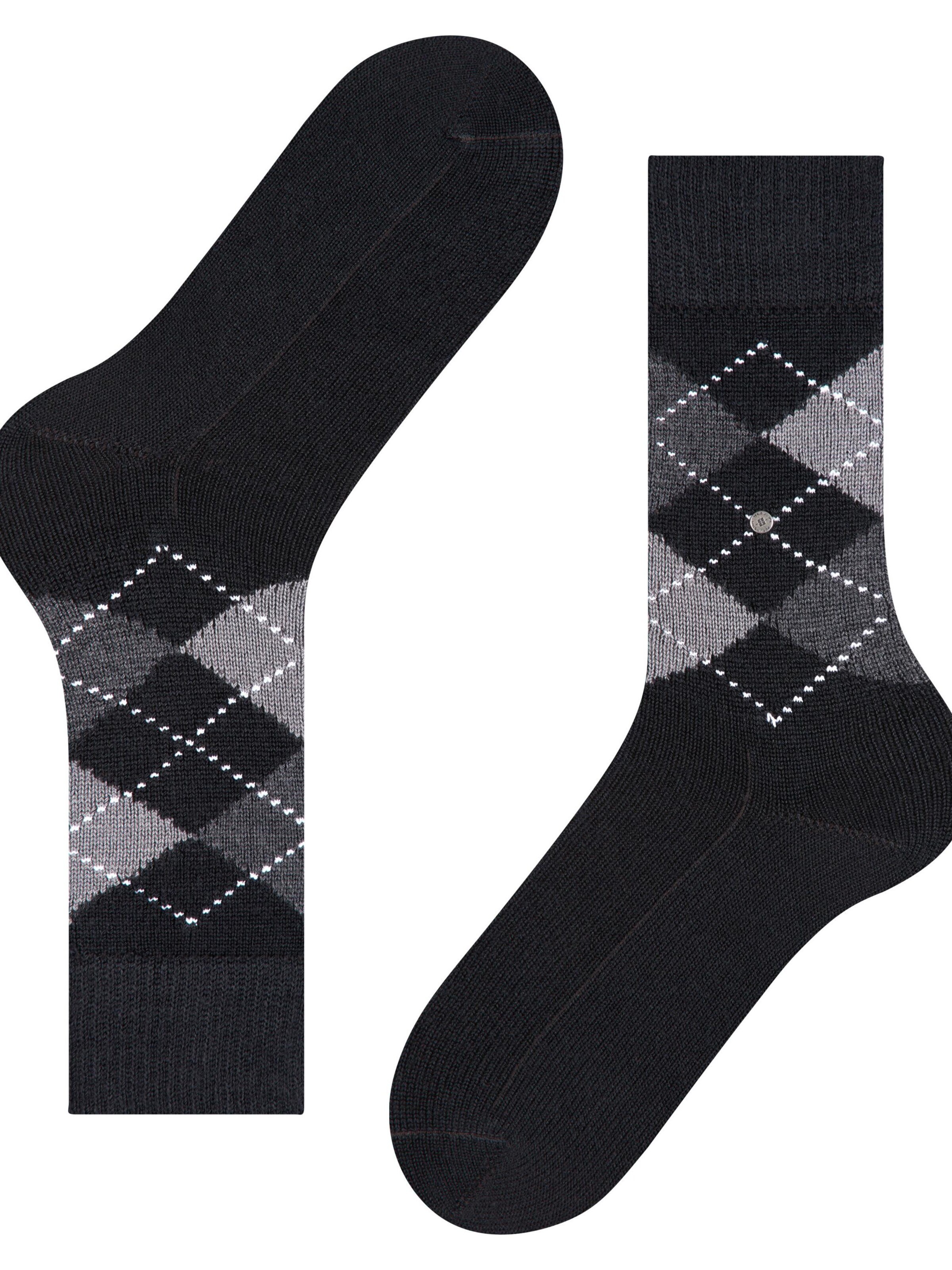 BURLINGTON Socks 'Preston' in White