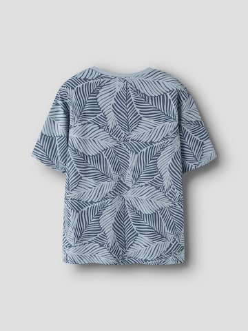 Tricou 'NKMVENZEL' de la NAME IT pe albastru