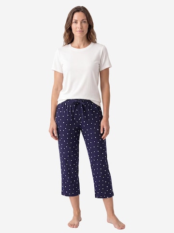 SCHIESSER Pyjama 'Mix & Relax'‌‌‌‌‌‌‌ in Blau