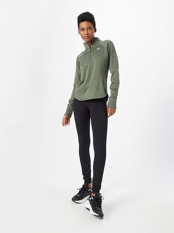 Pull-over de sport new balance en vert