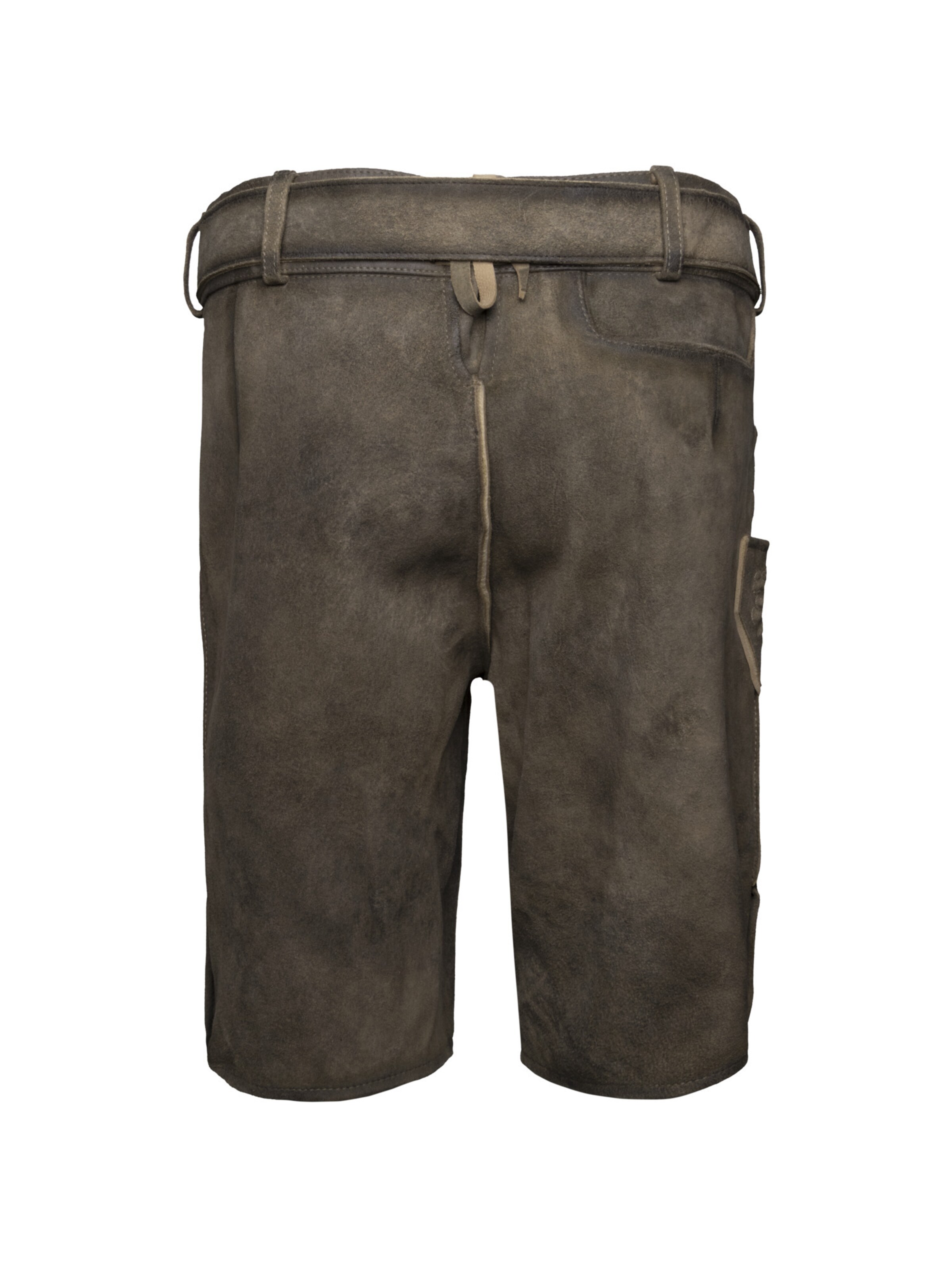 Krüger Buam Regular Klederdracht broek 'Mailo' in Bruin