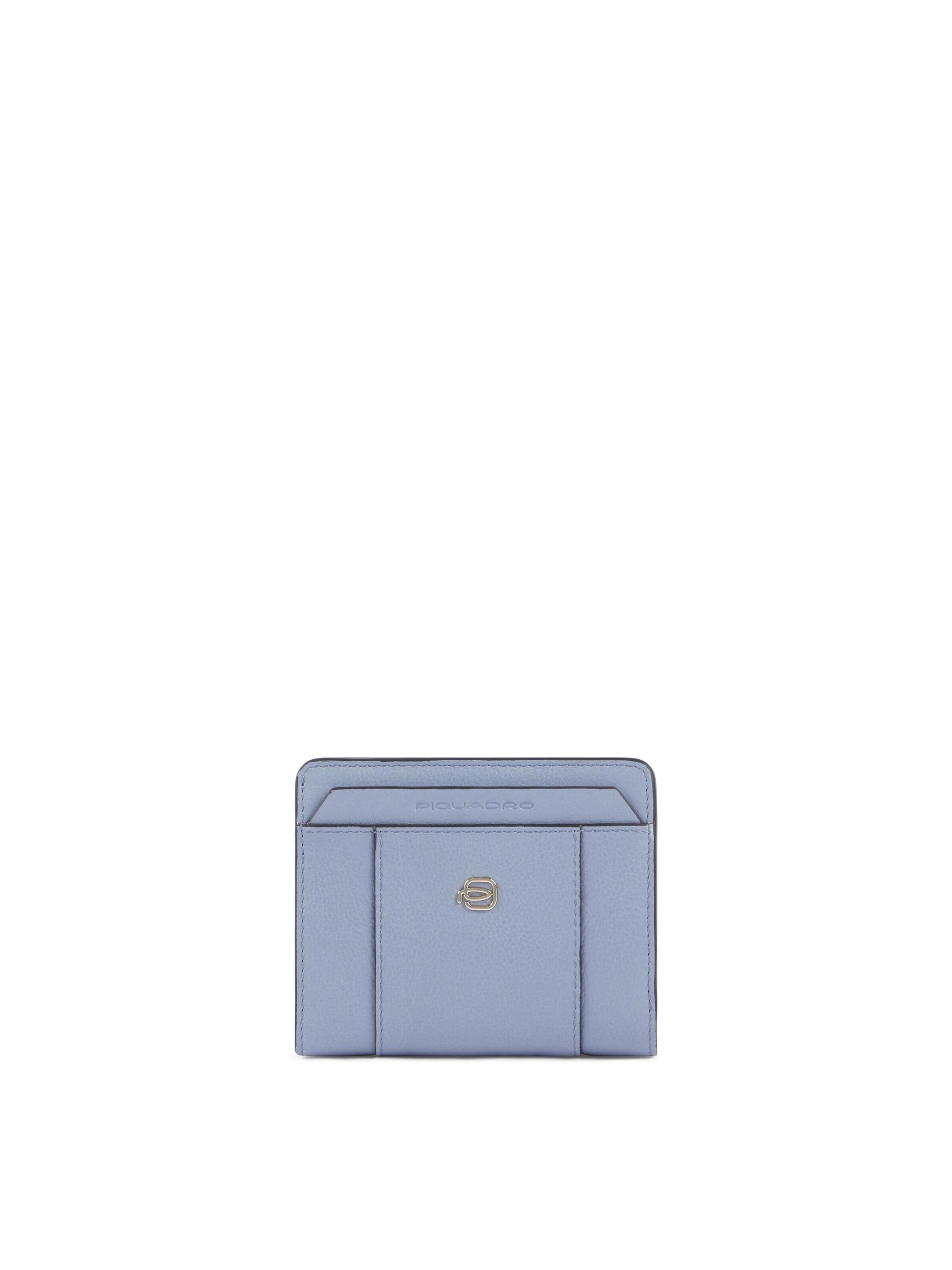 Piquadro Portemonnaie‌‌‌‌‌‌‌‌ in Blau: Vorderseite