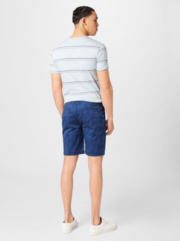 BLEND Regular Shorts in Blau