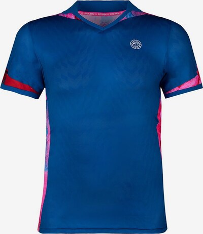 BIDI BADU Performance Shirt 'Tano' in Cobalt blue / Pink / Red / White, Item view