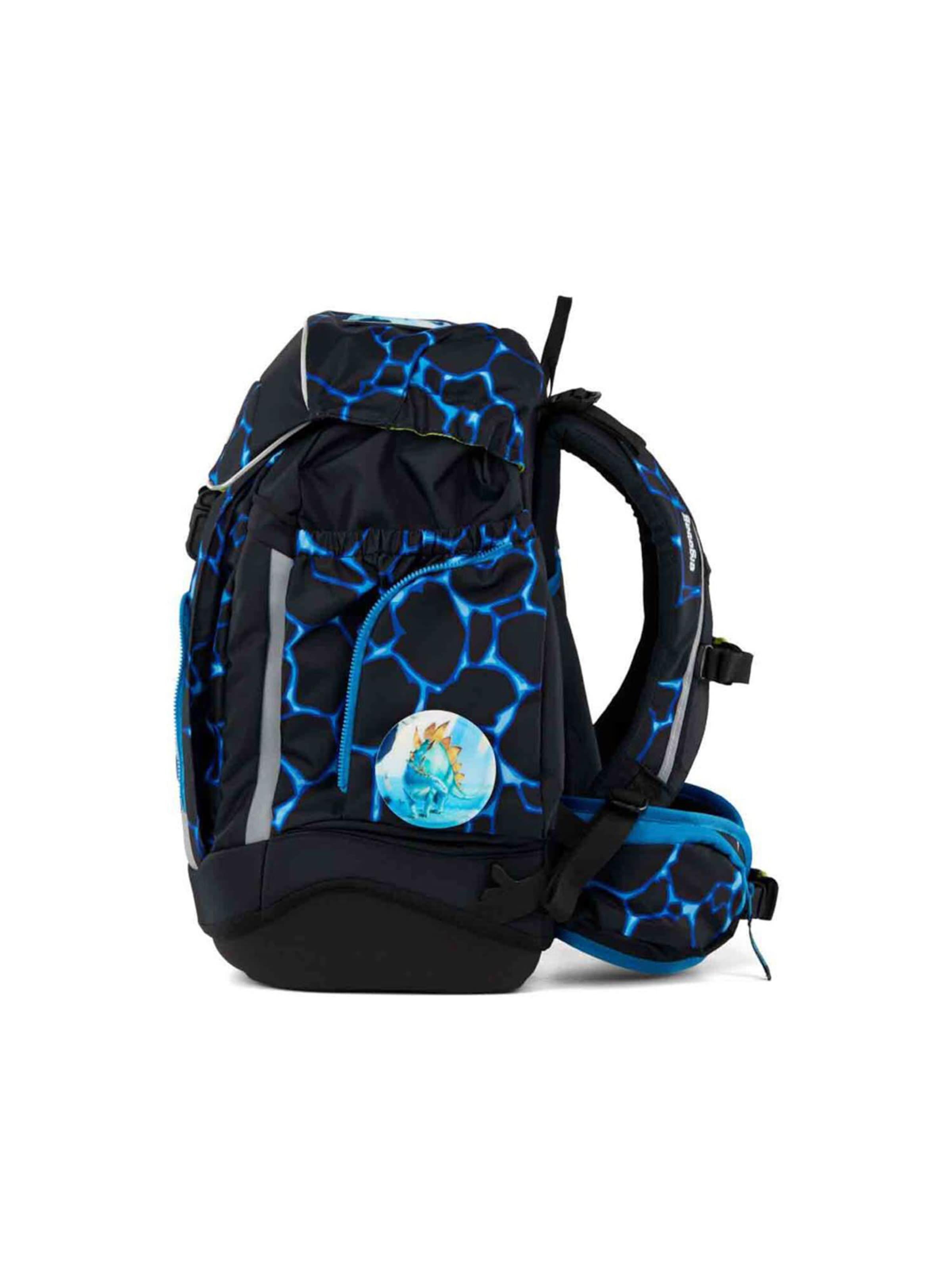ergobag Backpack 'Maxi Schulrucksack Set 6tlg.' in Blue