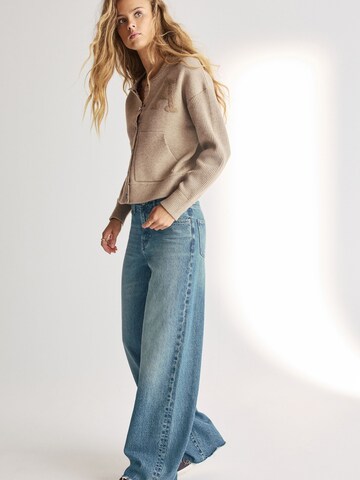 Wide leg Jeans di Next in verde