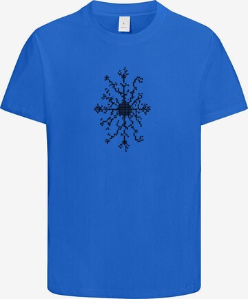 HUSKSWARE Shirt in Blau: Vorderseite