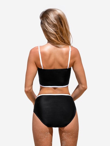 Cupshe Bikini in Schwarz