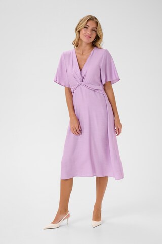 Kaffe Jurk 'Jasmin' in Lila