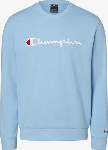 Champion Authentic Athletic Apparel Sweatshirt in Blau: predná strana