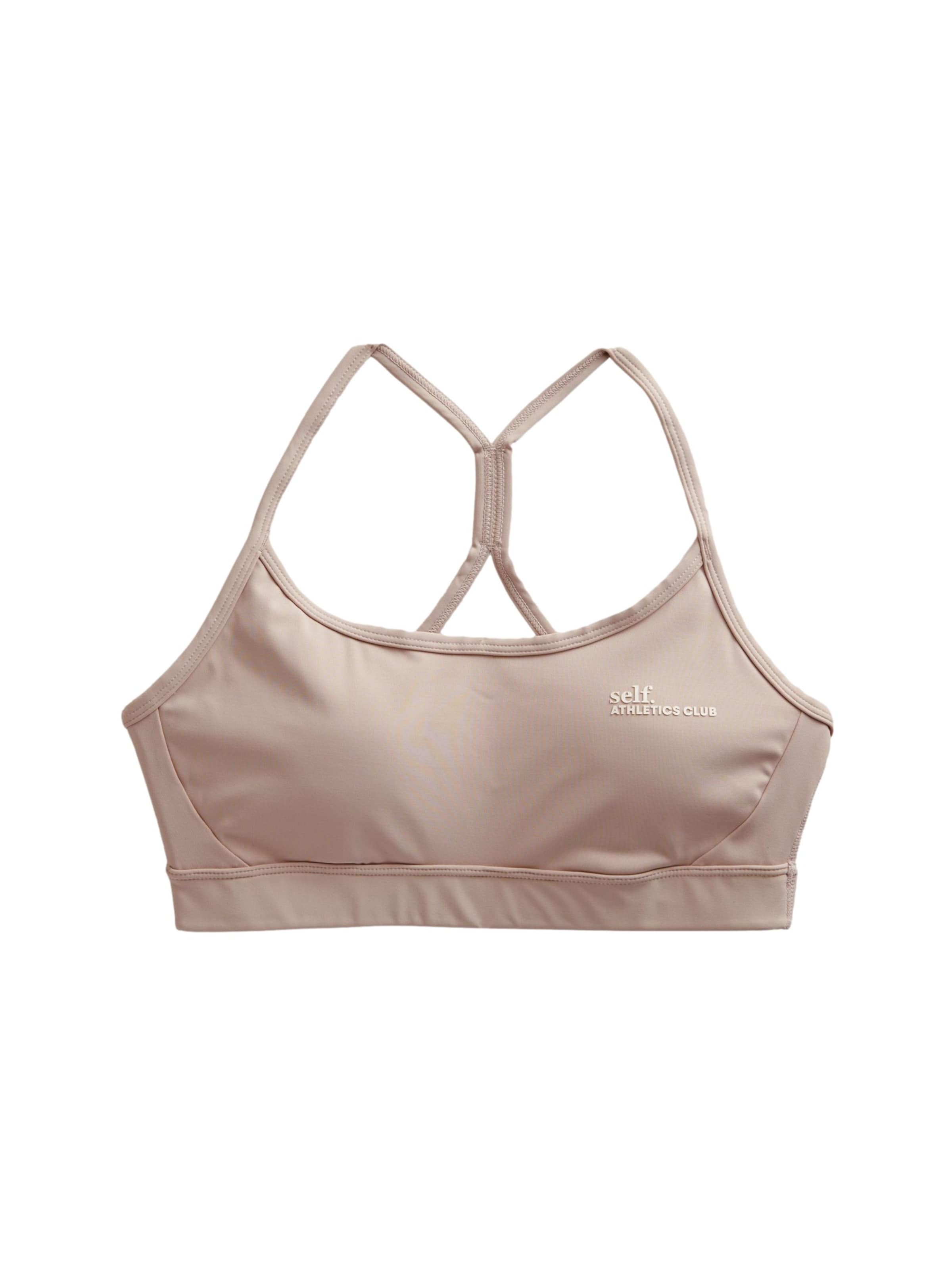 self. Soutien-gorge en écru / taupe, Vue avec produit
