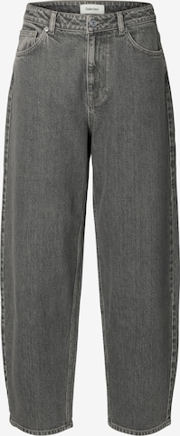 SELECTED Barrel Джинсы 'SLWBARREL BEA-KORI' в Серый: спереди