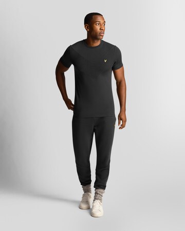 Maglietta 'Chevron' di Lyle & Scott in nero