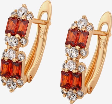 faina - Pendientes en oro: frente