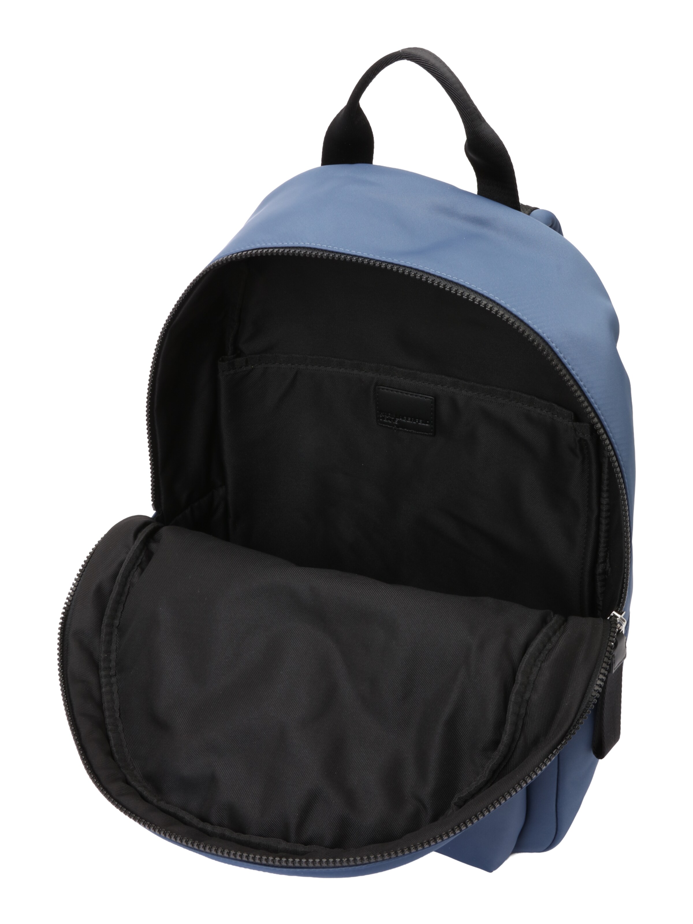 KARL LAGERFELD JEANS - Mochila 'ESSENTIAL' en azul: arriba