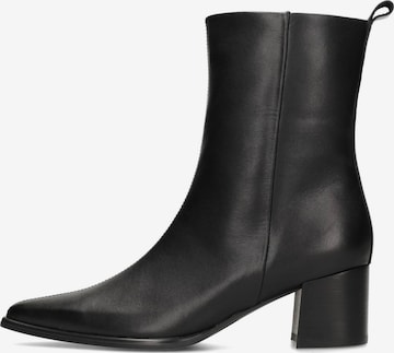 PS Poelman Enkellaarsjes 'FEBE' in Zwart: voorkant