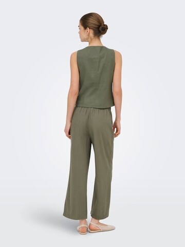 Gilet de costume 'ONLGoa' ONLY en vert