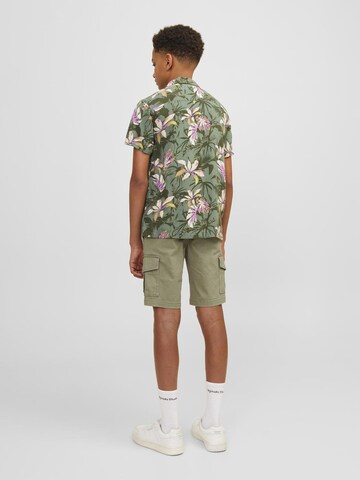 Jack & Jones Junior Regular Pants 'JPSTJoe' in Green