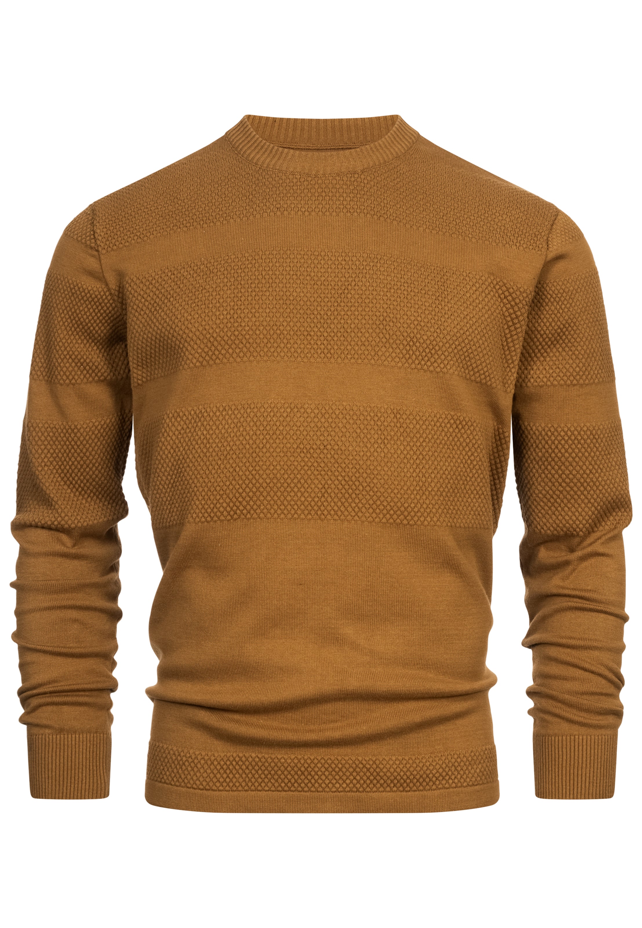 Kronstadt Sweater 'Hannes' in Yellow: front