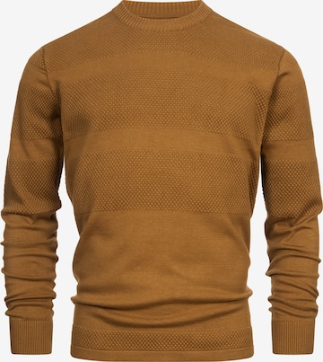 Kronstadt Sweater 'Hannes' in Yellow: front