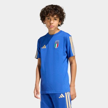 ADIDAS PERFORMANCE Functioneel shirt 'FIGC KIDS TEE' in Blauw
