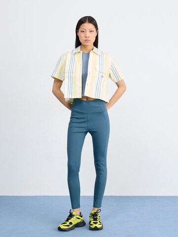 Skinny Pantalon outdoor 'Boundless Trek' COLUMBIA en bleu