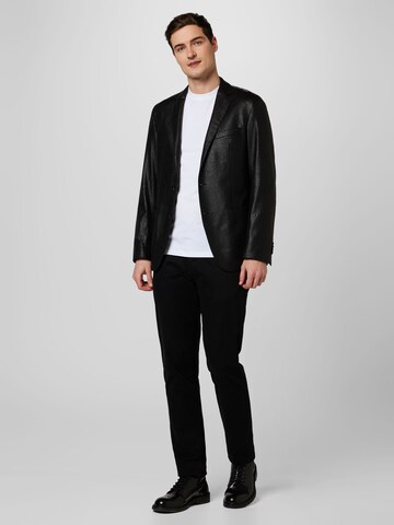 Coupe regular Veste de costume Karl Lagerfeld en noir