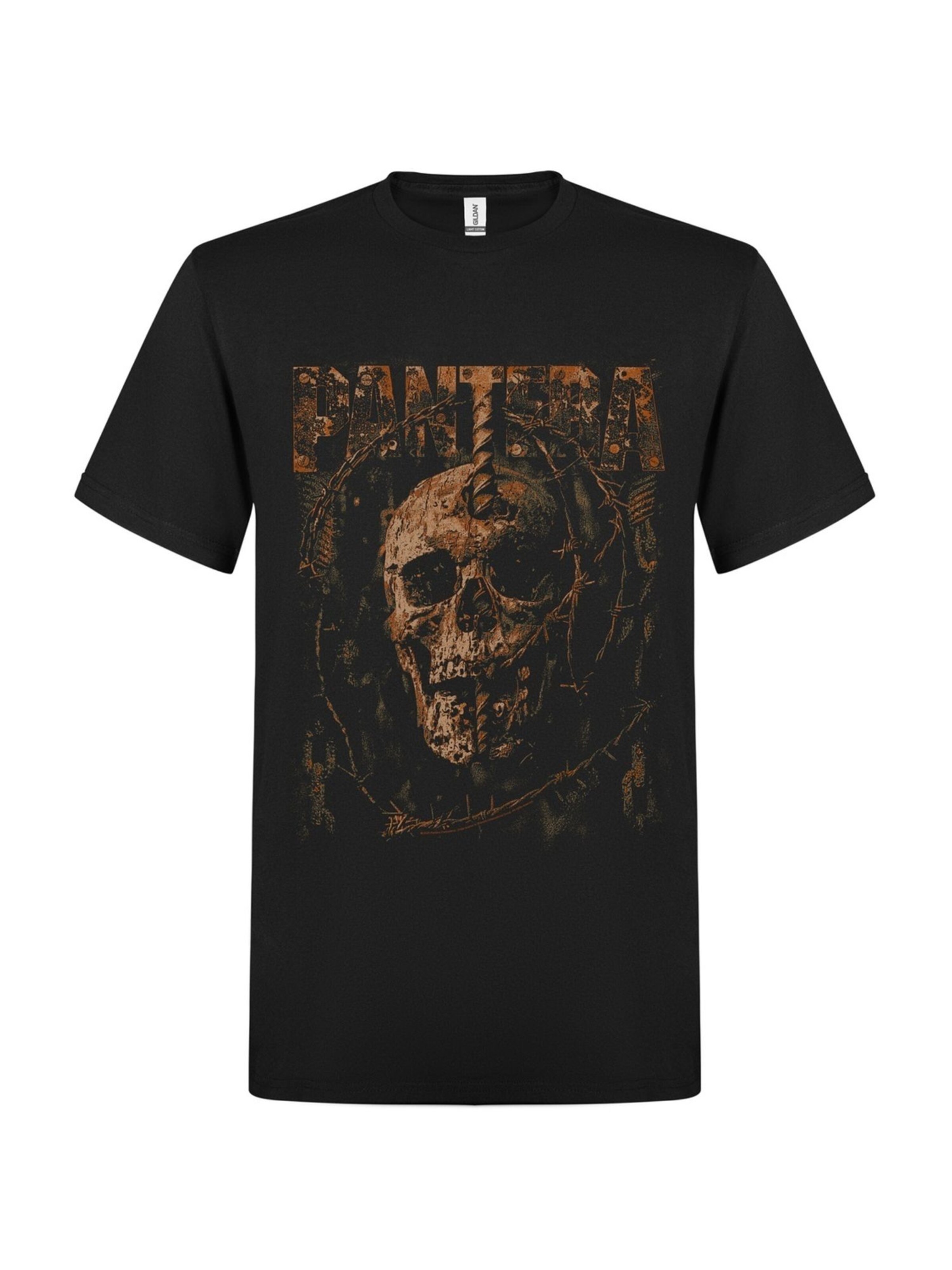 PANTERA Shirt 'Pantera Stronger Than All' in Black: front