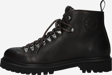 BLACKSTONE - Botas con cordones 'Rock Tarrant EG565' en marrón: frente