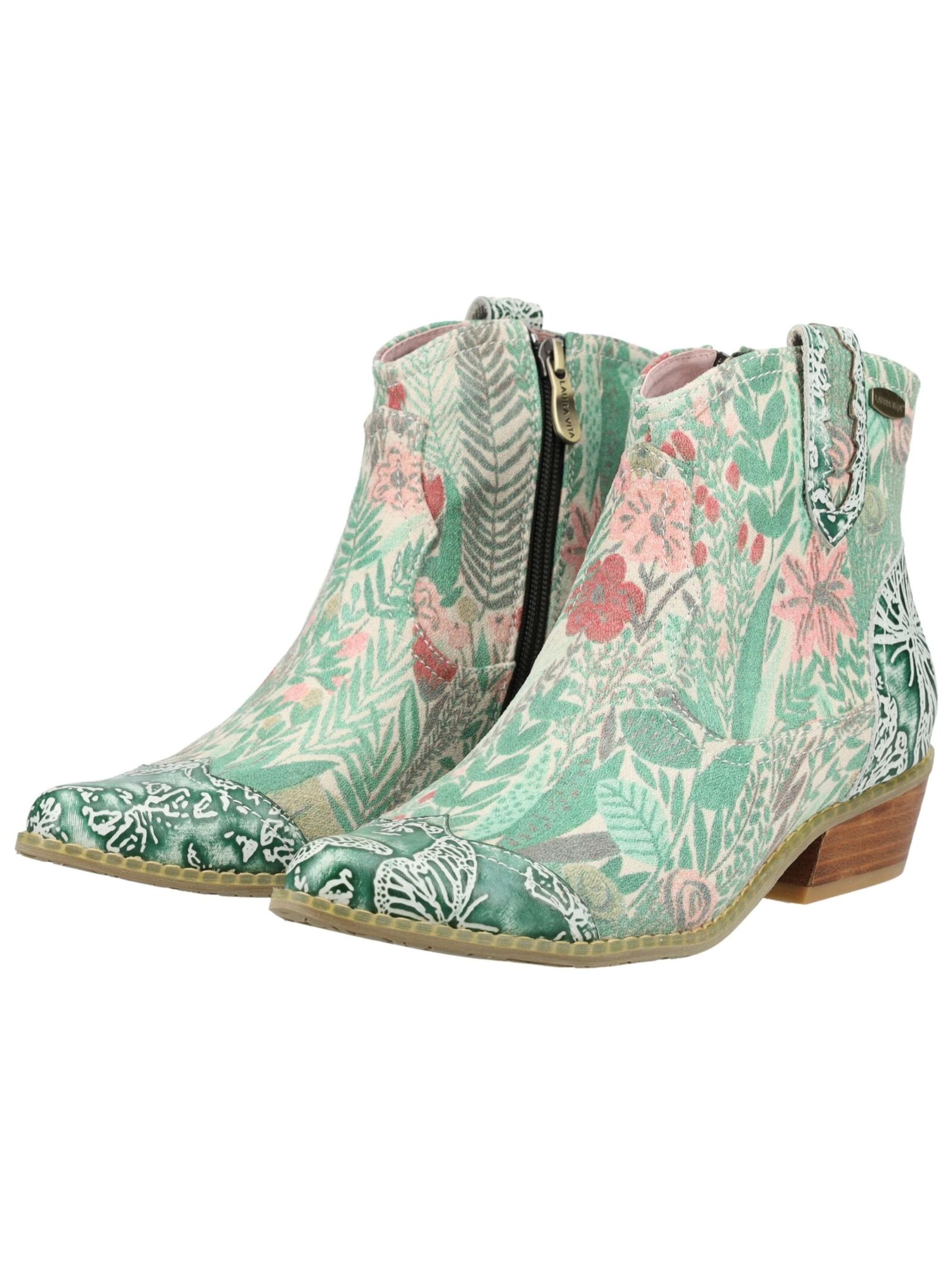 Bottines Laura Vita en vert