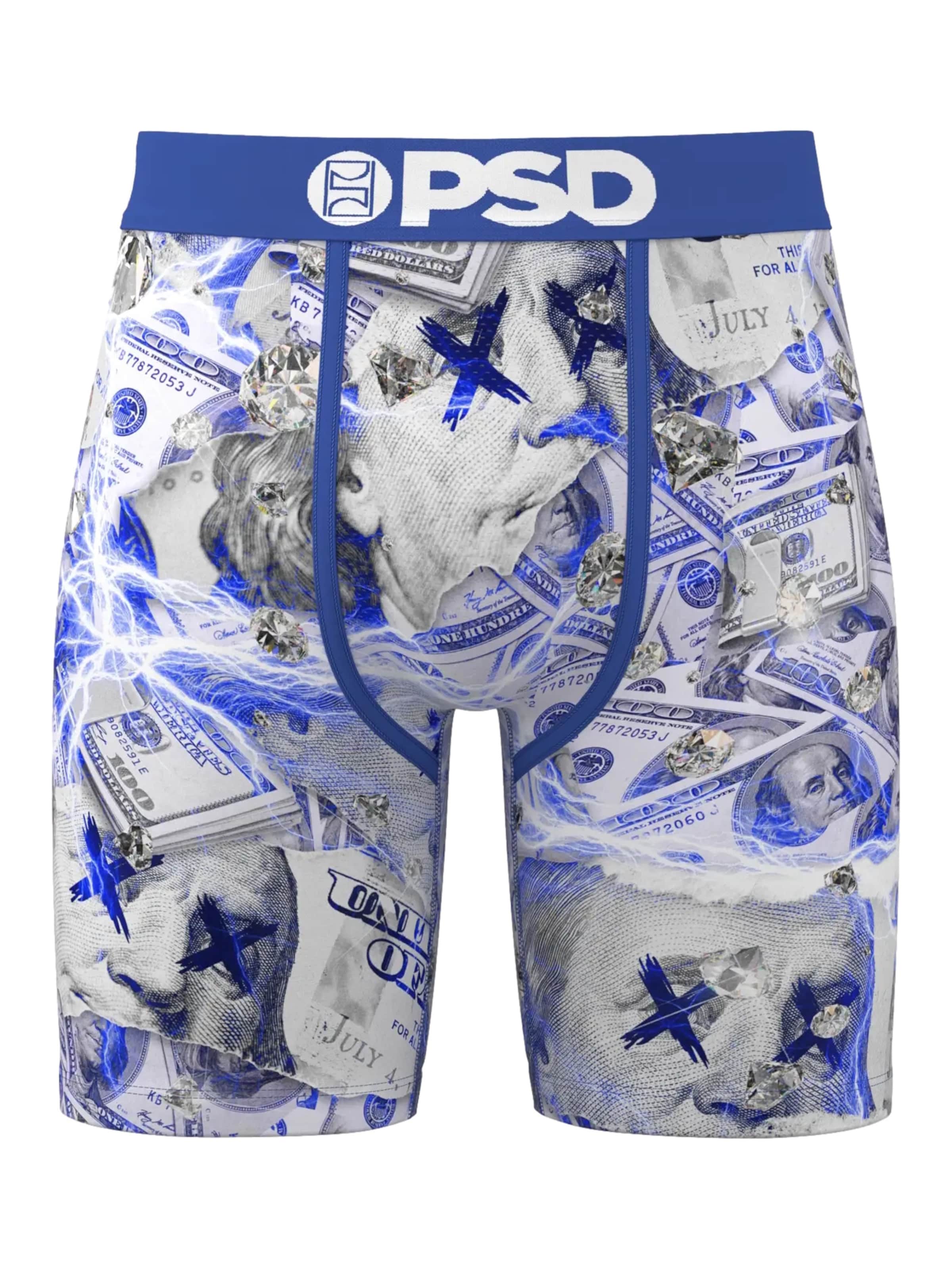 PSD Boxers 'Blu Hunned' en mélange de couleurs, Vue avec produit