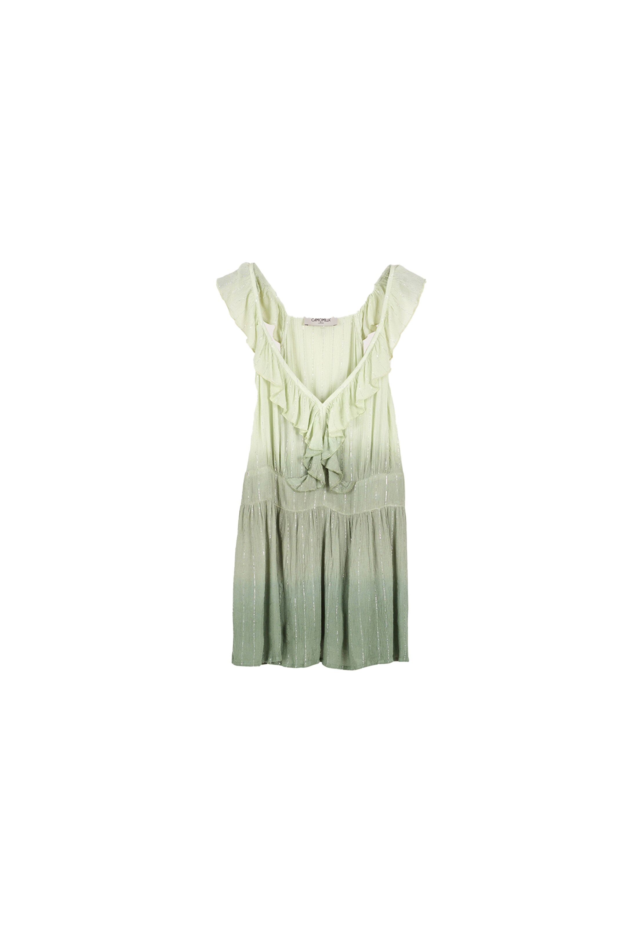 Camomilla Italia Top 'Troy' in Groen: voorkant