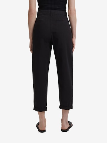 Regular Pantalon à pince ESPRIT en noir