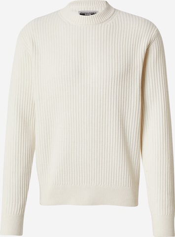Pullover 'JCOGRID' di JACK & JONES in beige: frontale