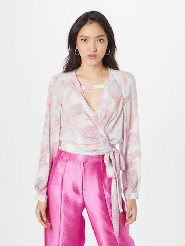 IRO Blouse 'FREDDI' in Roze: voorkant