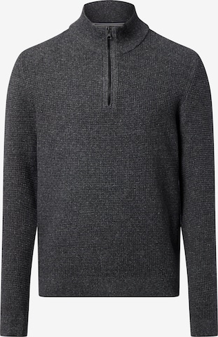 Pull-over Nils Sundström en noir : devant