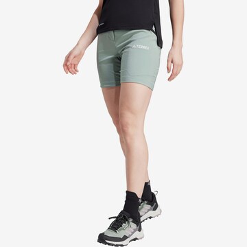 ADIDAS TERREX Regular Outdoorshorts 'Xperior' in Grün