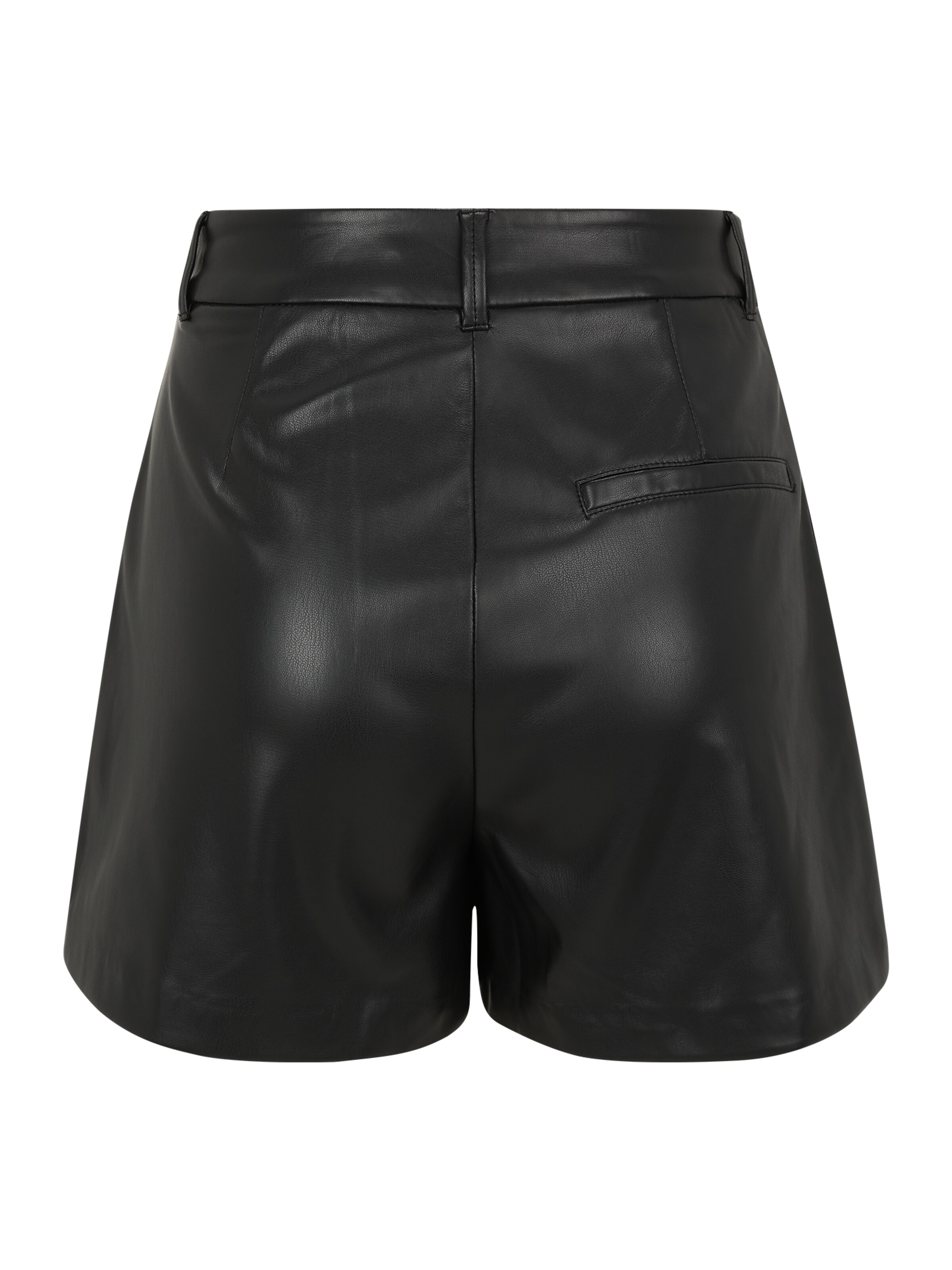 Only Petite Regular Pleat-Front Pants 'ONLSMOOTH' in Black