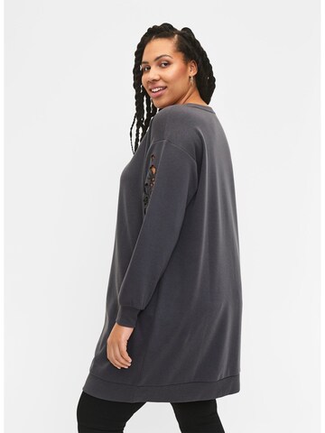 Zizzi Dress 'CASARA' in Grey