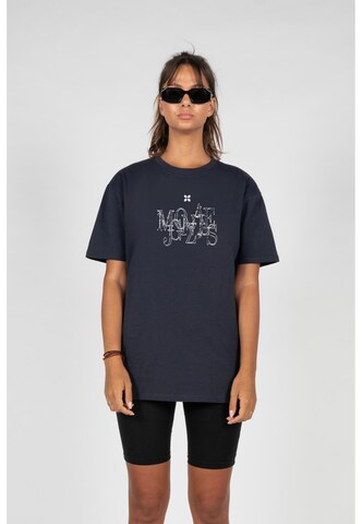 MJ Gonzales T-Shirt 'Classic V.1 x Heavy' in Blau