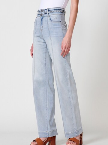 KOROSHI Loosefit Farmer - kék