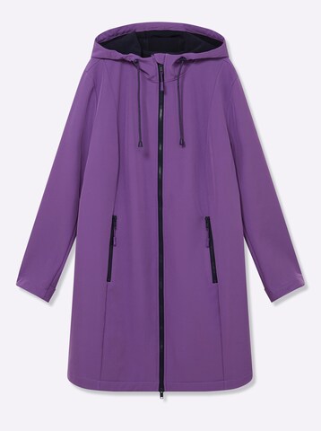 SHEEGO Prechodná bunda - Fialová: predná strana